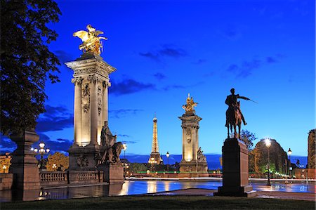 pont alexandre iii - France, Europe Stock Photo - Rights-Managed, Code: 859-08358879