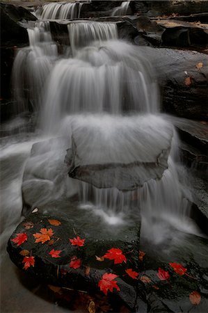 rocky waterfall - United States Of America Stock Photo - Rights-Managed, Code: 859-08358969