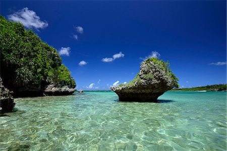 sea island - Okinawa, Japan Foto de stock - Con derechos protegidos, Código: 859-08358982