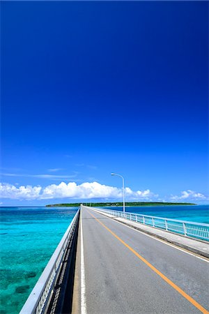 road or bridge not car not people - Okinawa, Japan Stock Photo - Rights-Managed, Code: 859-08358990