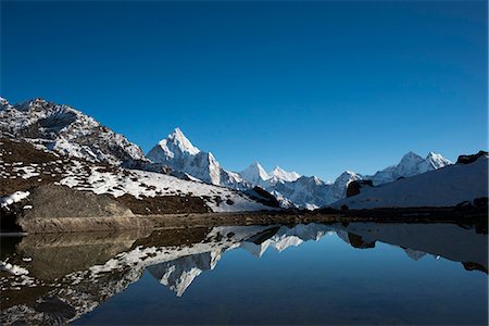 park with pond - Nepal Stock Photo - Rights-Managed, Code: 859-08359027