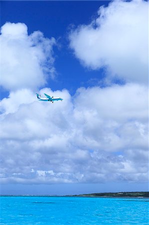 planes in the sky - Okinawa, Japan Stock Photo - Rights-Managed, Code: 859-08359564