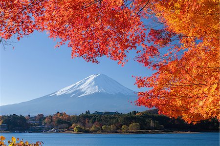 red mountains - Yamanashi Prefecture, Japan Stock Photo - Rights-Managed, Code: 859-08359723