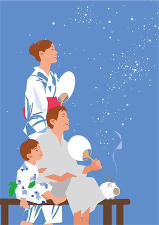 starry - Modern illustration Stock Photo - Rights-Managed, Code: 859-08481642