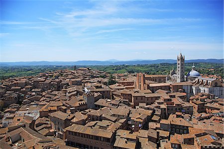 sienne - Italy, Tuscany, Toscana, Historic Centre of Siena,  UNESCO World Heritage Photographie de stock - Rights-Managed, Code: 859-08769858