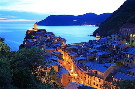 Italy, Liguria, Cinque Terre, Vernazza, UNESCO World Heritage Stock Photo - Rights-Managed, Code: 859-08769892