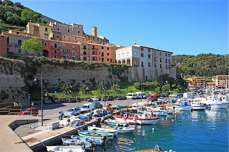 Italy, Tuscany, Toscana, Grosseto district, Monte Argentario, Porto Ercole Foto de stock - Con derechos protegidos, Código: 859-08769909