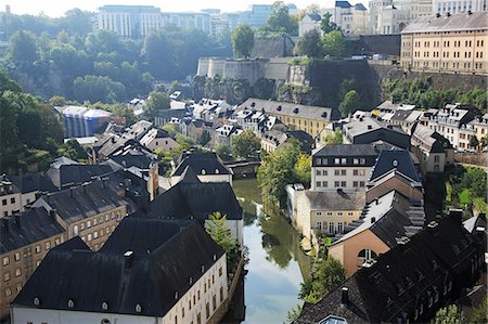 Luxembourg, City of Luxembourg, Old Quarters and Fortifications, UNESCO World Heritage Stock Photo - Rights-Managed, Code: 859-08769950