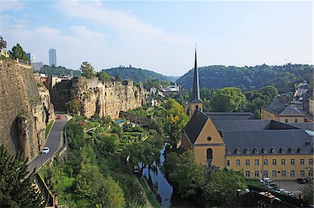 Luxembourg, City of Luxembourg, Old Quarters and Fortifications, UNESCO World Heritage Stock Photo - Rights-Managed, Code: 859-08769951