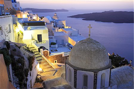 février - Greece, Cyclades Islands, Santorini Island, Thira Photographie de stock - Rights-Managed, Code: 859-08769969
