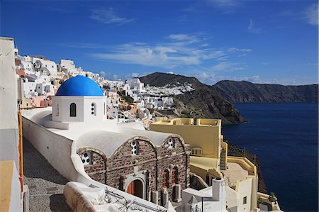 santorini house - Greece, Cyclades islands, Santorini Island Stock Photo - Rights-Managed, Code: 859-08769989