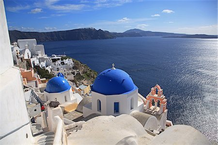 santorini house - Greece, Cyclades islands, Santorini Island Stock Photo - Rights-Managed, Code: 859-08769994