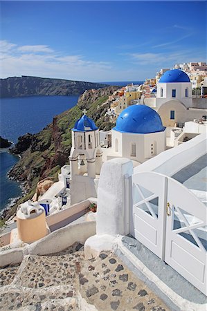 santorini house - Greece, Cyclades islands, Santorini Island Stock Photo - Rights-Managed, Code: 859-08769998