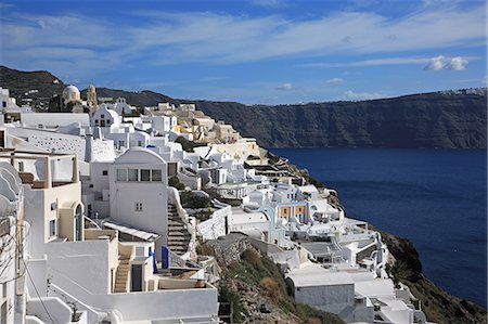 santorini house - Greece, Cyclades islands, Santorini Island Stock Photo - Rights-Managed, Code: 859-08770011