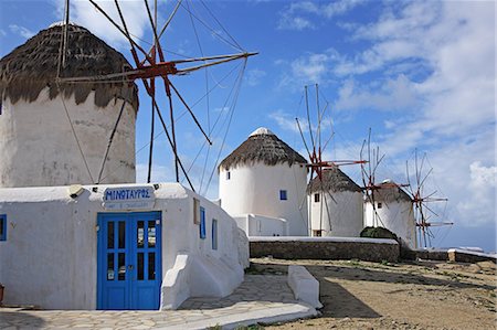 pastoral scene - Greece, Cyclades Islands, Mykonos Island, Mykonos Stock Photo - Rights-Managed, Code: 859-08770025