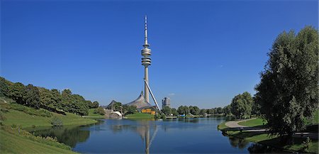 Germany, Bavaria, Munich, Olympic Park Stockbilder - Lizenzpflichtiges, Bildnummer: 859-08770074