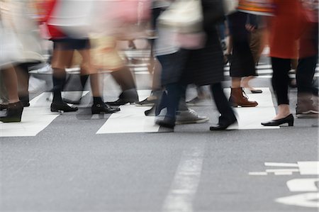 People walking downtown Tokyo, Japan Stock Photo - Rights-Managed, Code: 859-08887659