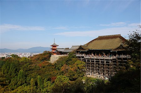 Kiyomizudera temple, Kyoto, Japan Stock Photo - Rights-Managed, Code: 859-09018704