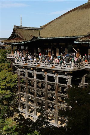 Kiyomizudera temple, Kyoto, Japan Photographie de stock - Rights-Managed, Code: 859-09018705
