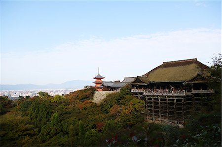 Kiyomizudera temple, Kyoto, Japan Fotografie stock - Rights-Managed, Codice: 859-09018701