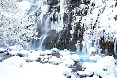 snow falls - Hokkaido, Japan Stock Photo - Rights-Managed, Code: 859-09104777