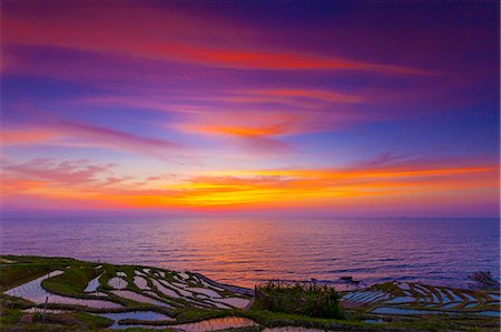 sunny ocean sky - Ishikawa Prefecture, Japan Stock Photo - Rights-Managed, Code: 859-09104800