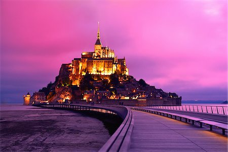 simsearch:859-03839113,k - Mont Saint Michel, France Foto de stock - Con derechos protegidos, Código: 859-09104895