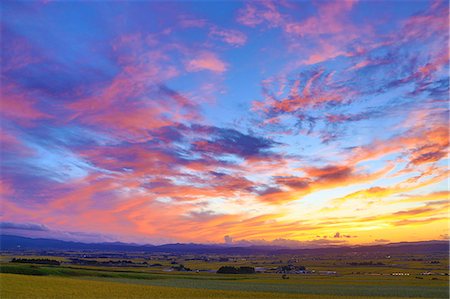 small towns in the fall - Fukushima Prefecture, Japan Stock Photo - Rights-Managed, Code: 859-09105085