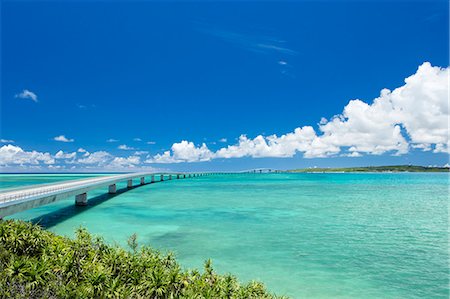 sea jetty - Okinawa, Japan Stock Photo - Rights-Managed, Code: 859-09175095