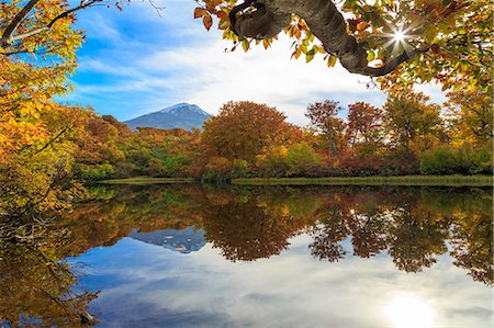 sun landscape - Akita Prefecture, Japan Stock Photo - Rights-Managed, Code: 859-09175544