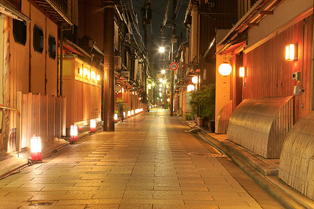 red light district asia - Kyoto, Japan Stock Photo - Rights-Managed, Code: 859-09227938