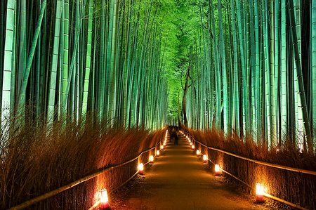 road night view - Kyoto, Japan Stock Photo - Rights-Managed, Code: 859-09227952