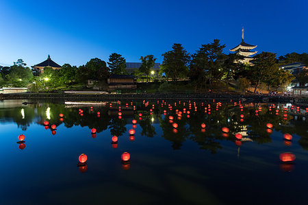 summer nights - Nara Prefecture, Japan Stock Photo - Rights-Managed, Code: 859-09228477