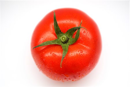 stem vegetable - Tomato with stem Foto de stock - Con derechos protegidos, Código: 859-03036264