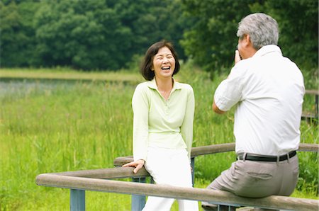 simsearch:859-03037420,k - Older Couple Laughing,Enjoying Stock Photo - Rights-Managed, Code: 859-03037430
