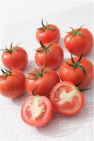 stem vegetable - Tomatoes Foto de stock - Con derechos protegidos, Código: 859-03038226