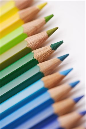 Colored Pencils Foto de stock - Con derechos protegidos, Código: 859-03038269