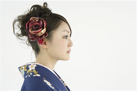 Student wearing Kimono Stock Photo - Rights-Managed, Code: 859-03038966