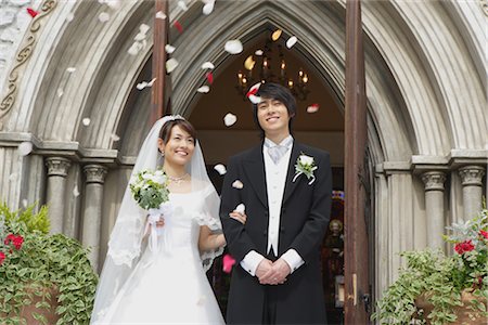 Bride And Groom Stock Photo - Rights-Managed, Code: 859-03039181