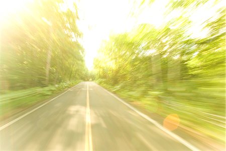 Road in Motion Stock Photo - Rights-Managed, Code: 859-03039752