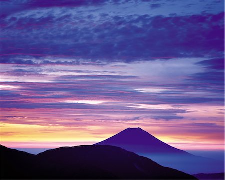 simsearch:859-03044080,k - Scenic View of Mt. Fuji Foto de stock - Con derechos protegidos, Código: 859-03044079