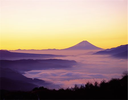 simsearch:859-03036806,k - Mt. Fuji Fotografie stock - Rights-Managed, Codice: 859-03040664