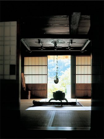 shirakawago - Interior Of Traditional Japanese House Stock Photo - Rights-Managed, Code: 859-03041157