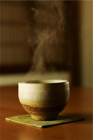 Hot Japanese Tea Stock Photo - Rights-Managed, Code: 859-03041239