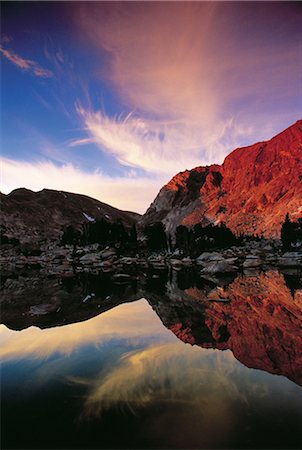 Lake in Wind River Range Stock Photo - Rights-Managed, Code: 859-03042061