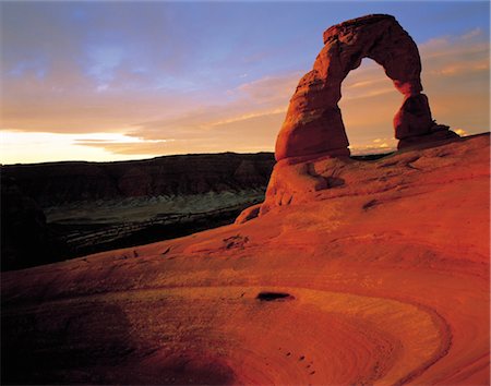 rock arch utah - Arches National Park Stock Photo - Rights-Managed, Code: 859-03042815