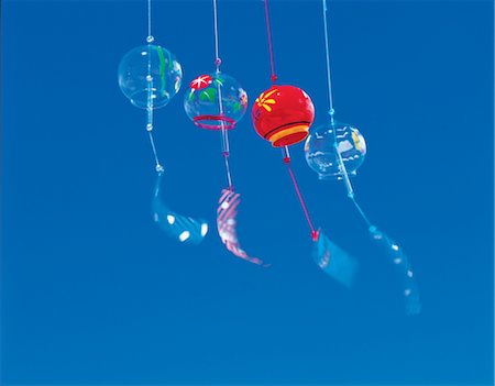 Windchimes Stock Photo - Rights-Managed, Code: 859-03043546