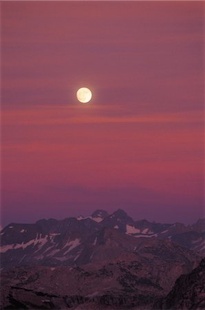 simsearch:859-03043664,k - Vue panoramique sur la lune Photographie de stock - Rights-Managed, Code: 859-03043689