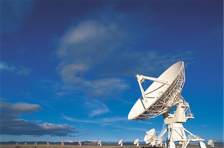 radio telescopes in usa - Satellite Photographie de stock - Rights-Managed, Code: 859-03043734