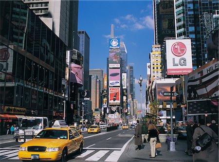 public transportation in manhattan ny - Routier urbain Photographie de stock - Rights-Managed, Code: 859-03194165